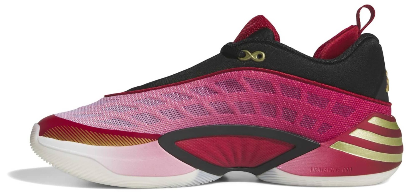 adidas D.O.N. Issue #8 Basketball Shoes - Ftwr White/Team Victory Red/Core Black - View 7