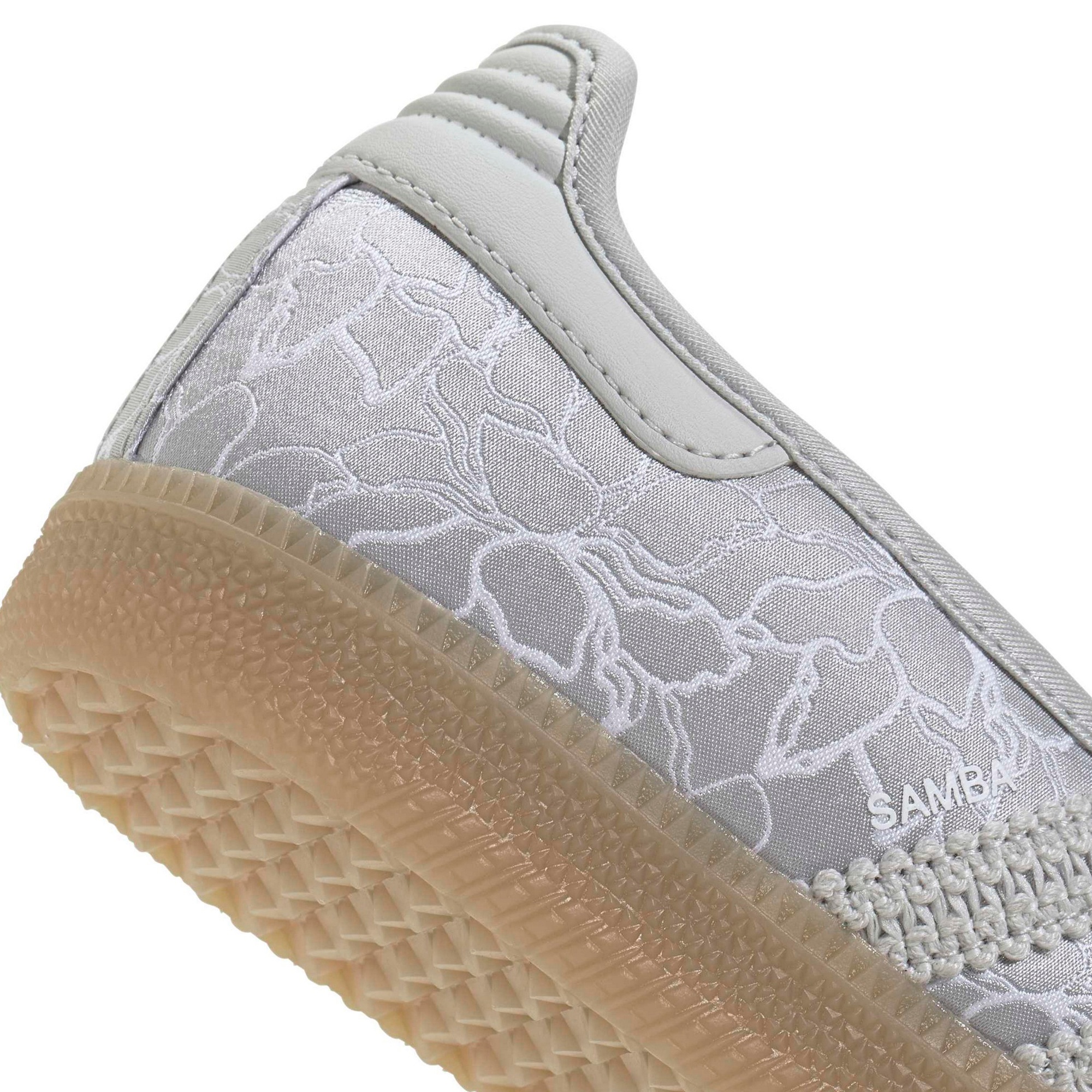 adidas Women's Samba Jane Shoes - Silver Met/Grey One/Gum4 - View 8