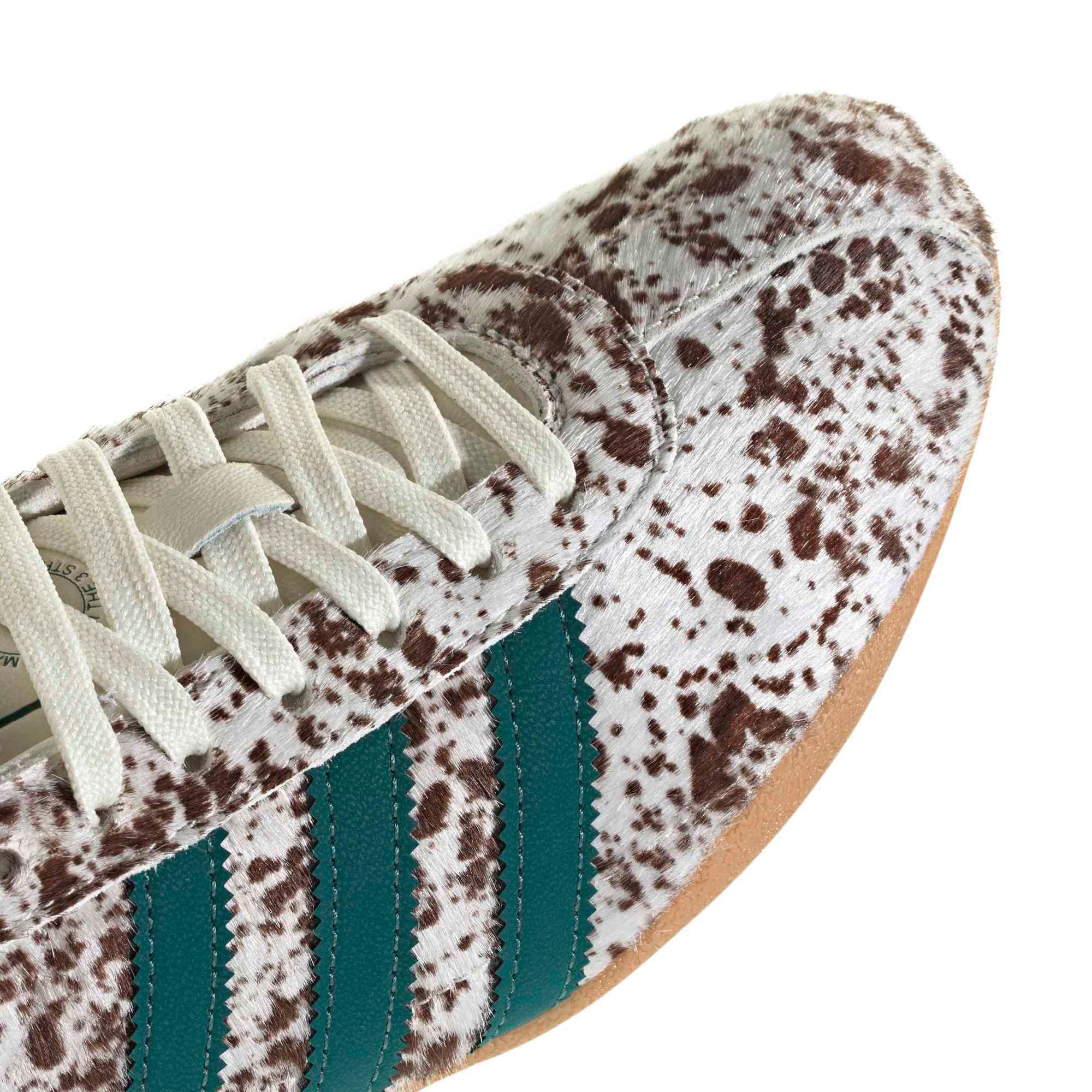 adidas Women's Tokyo Shoes - Pony Hair Wht/Green/Brown - View 7