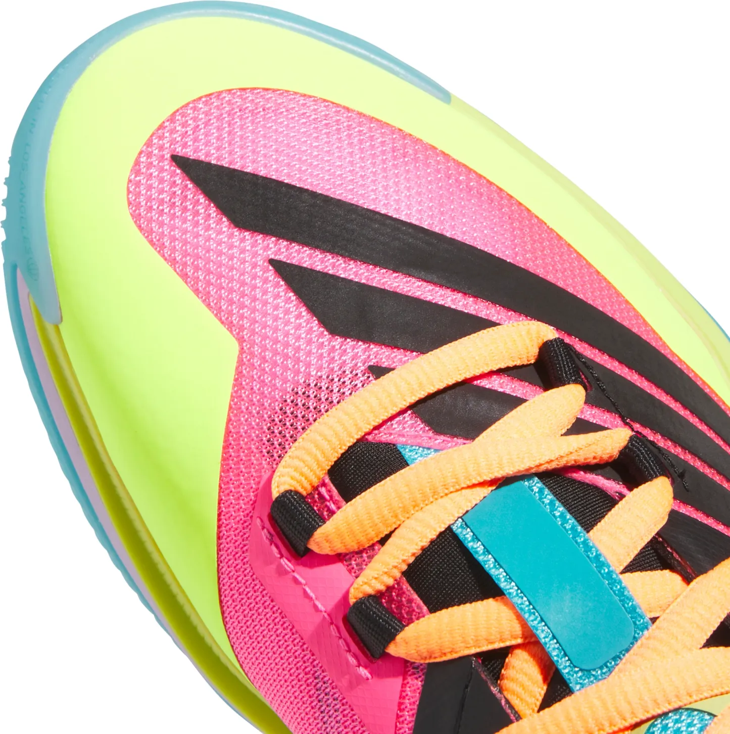adidas Adizero Select 3.0 Basketball Shoes - Black/Multi Color - View 7