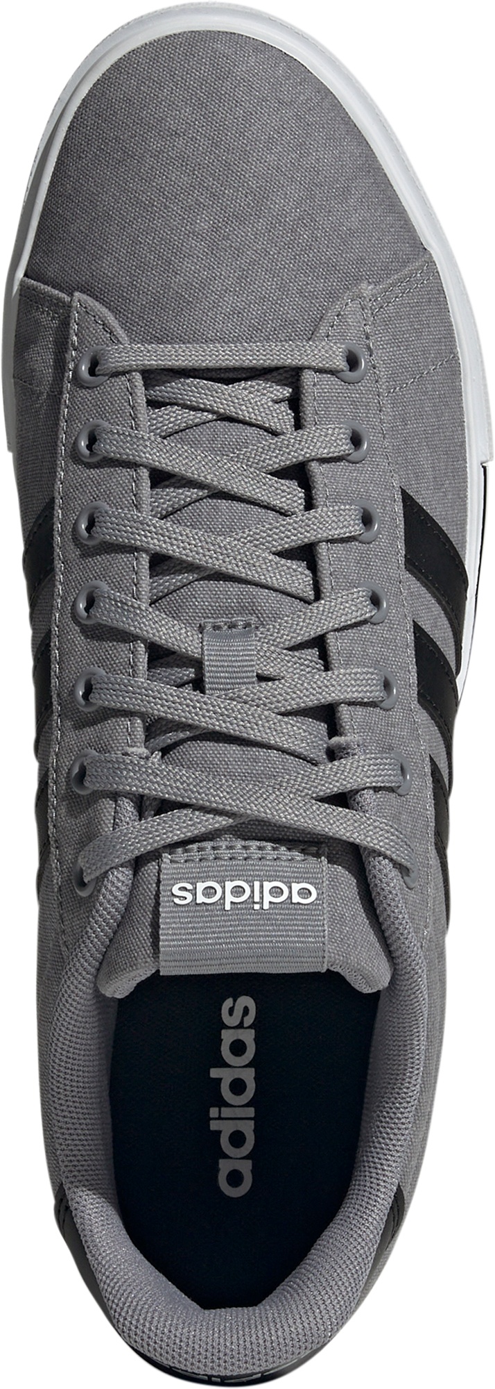 adidas Men's Daily 4.0 Shoes - Grey/Black/White - View 2