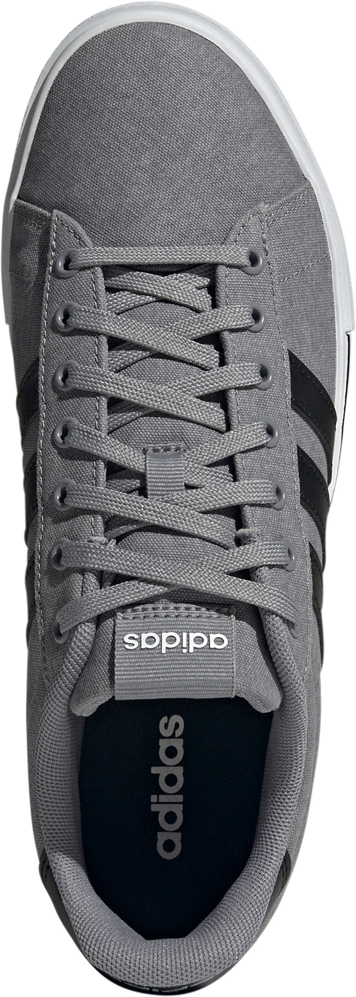 adidas Men's Daily 4.0 Shoes - Grey/Black/White - View 2