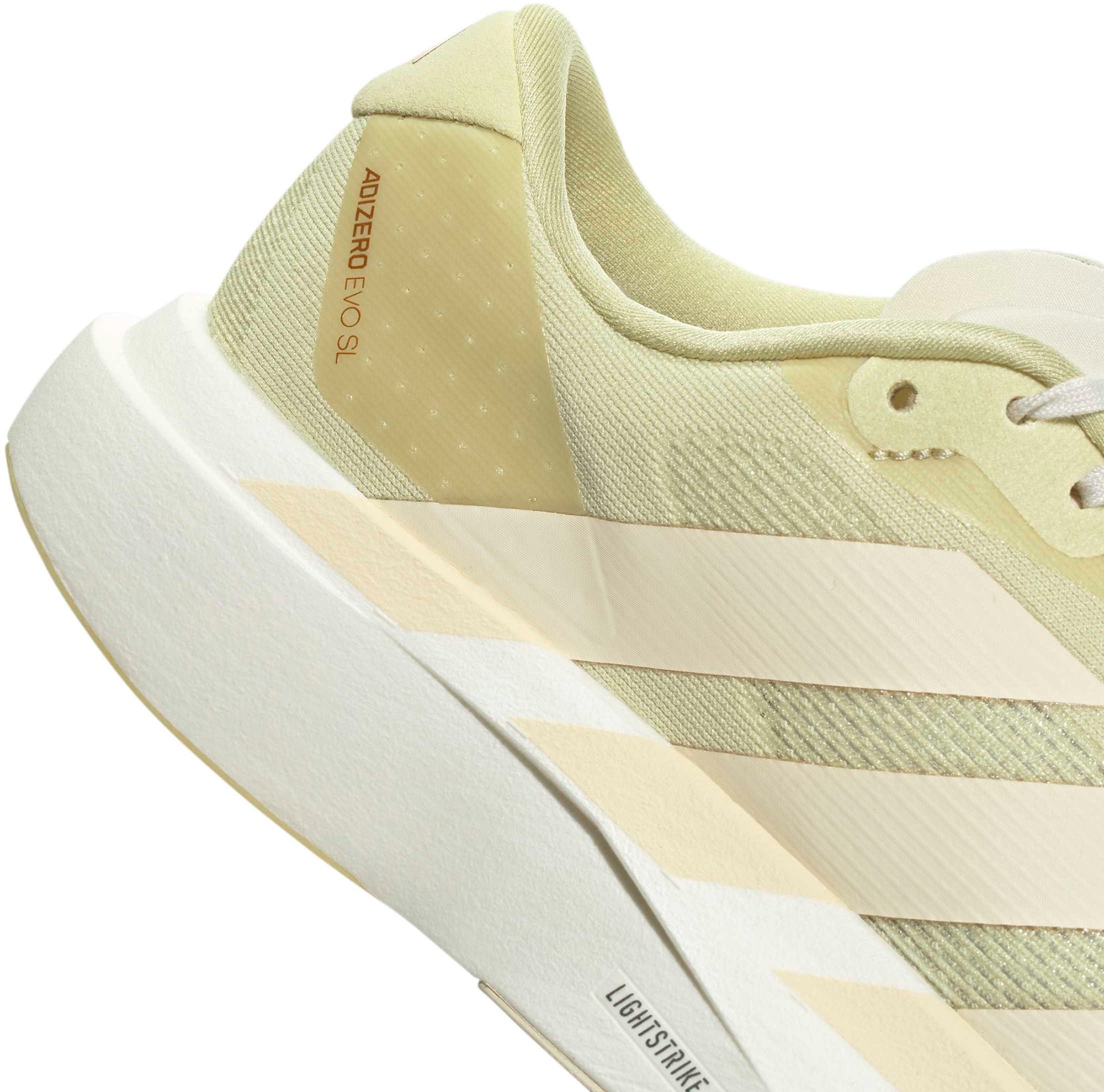adidas Women's Adizero EVO SL Running Shoes - Dynamic Yellow/White - View 7
