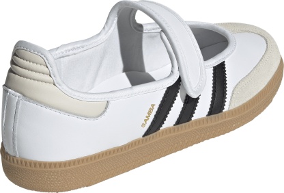 adidas Women's Samba Jane Shoes - White/Alumina - View 6