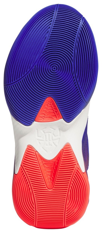 adidas Kids' Grade School D.O.N. Issue #7 'All-Star' Basketball Shoes - Lucid Red/Black/Lucid Blue - View 3