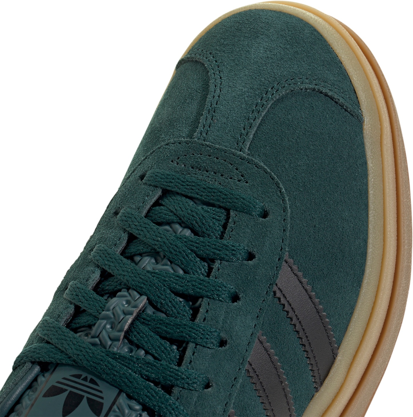adidas Originals Women's Gazelle Bold Shoes - Ivy/Black - View 7