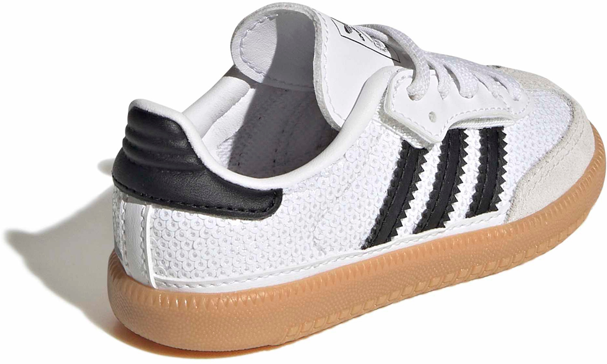 adidas Toddler Samba OG Shoes - White/Core Black/Grey One - View 5