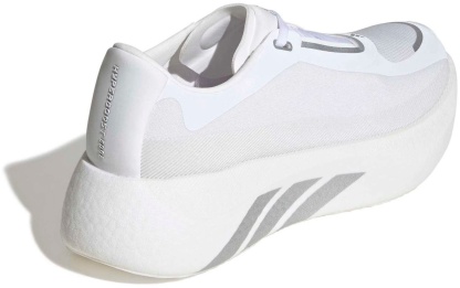 adidas Women's Hyperboost Edge Running Shoes - Ftwr White/Silver Met./Zero Met. - View 7