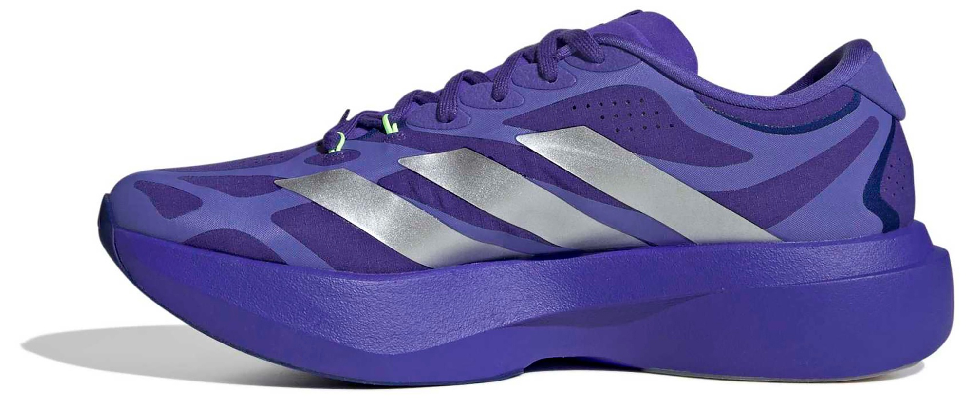 adidas Men's Adizero EVO SL EXO Running Shoes - Solar Purple/Silver Met./Pure Purple - View 4