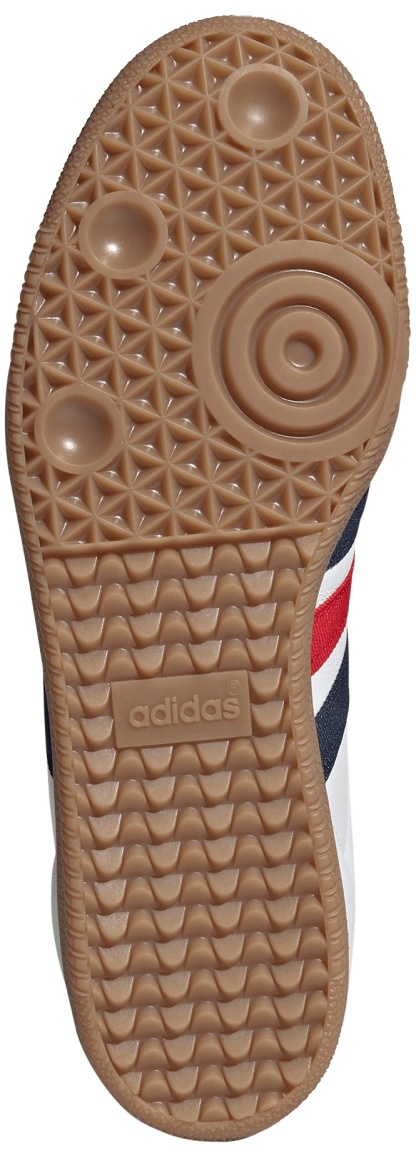 adidas FIFA World Cup Samba OG Shoes - Ftwr White/Night Indigo/Better Scarlet - View 3