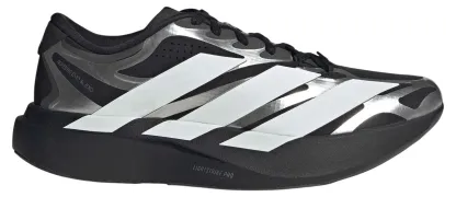 adidas Men's Adizero EVO SL EXO Running Shoes - Black/White/Metallic - View 1
