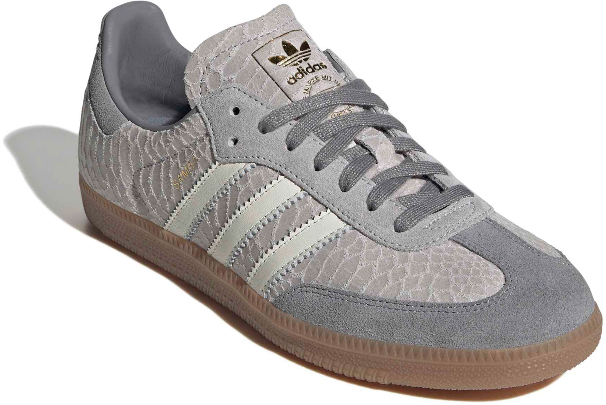 adidas Samba OG Shoes - Snake Grey - View 6