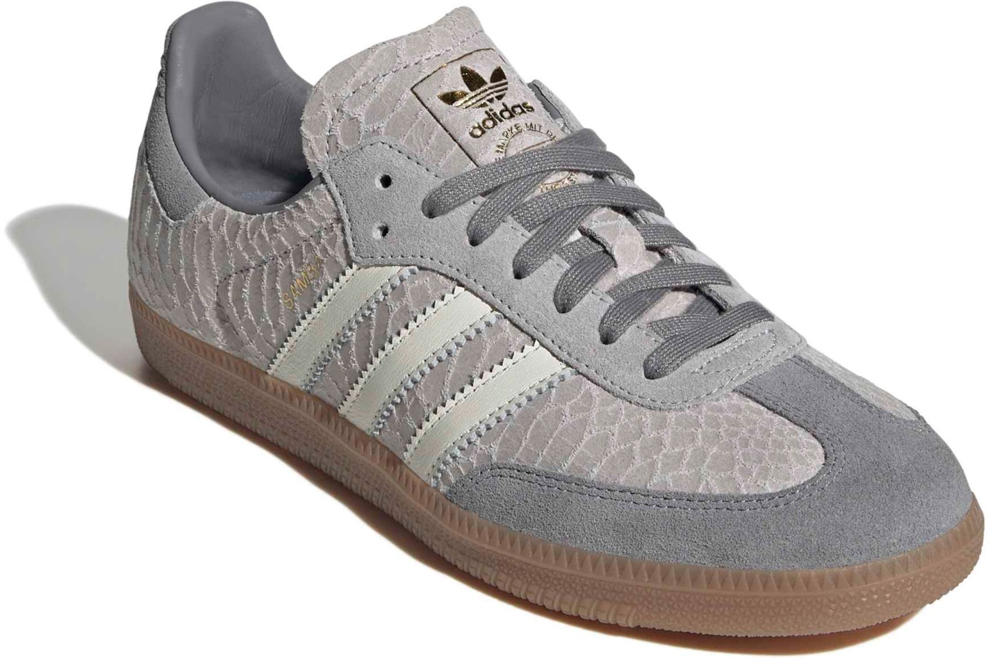 adidas Samba OG Shoes - Snake Grey - View 6