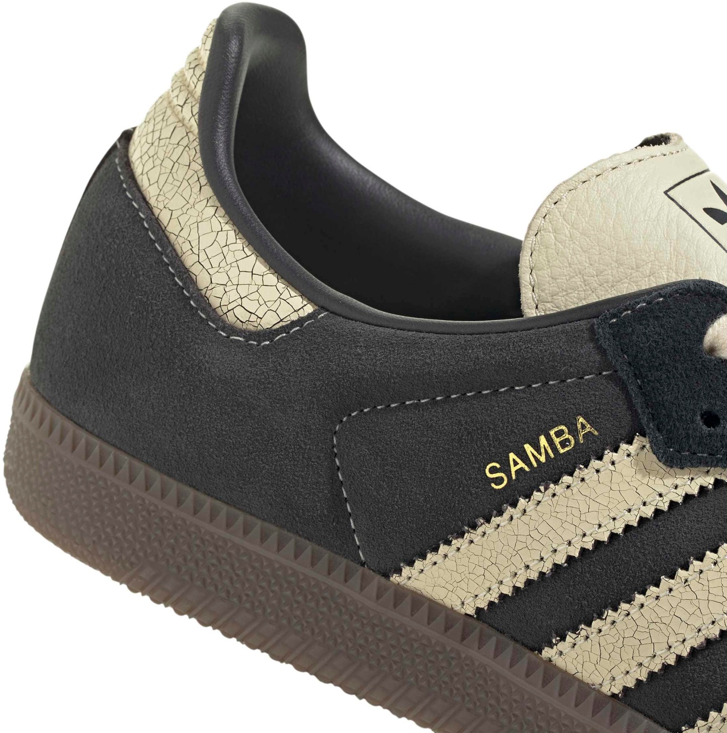 adidas Samba OG Shoes - Vint Carbon/Vanilla - View 7