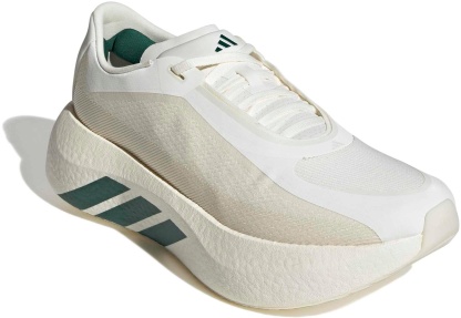 adidas Men's Hyperboost Edge Running Shoes - White/Collegiate Green/Gold Mt - View 6