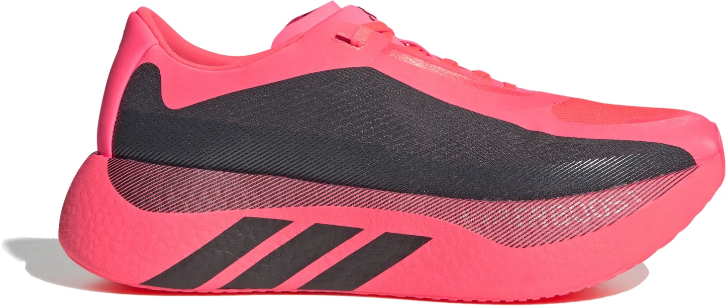 adidas Men's Hyperboost Edge Running Shoes - Turbo/Carbon/Solar Turbo - View 1