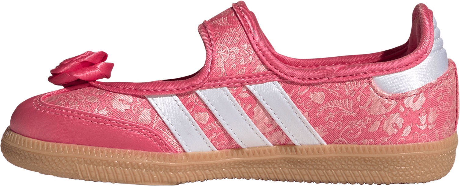 adidas x Disney Princess Kids' Preschool Samba Jane Shoes - Pink/White - View 4