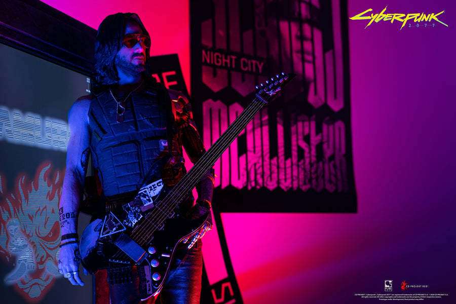 LIMITED EDITION - CYBERPUNK 2077 JOHNNY SILVERHAND 1/4 SCALE STATUE