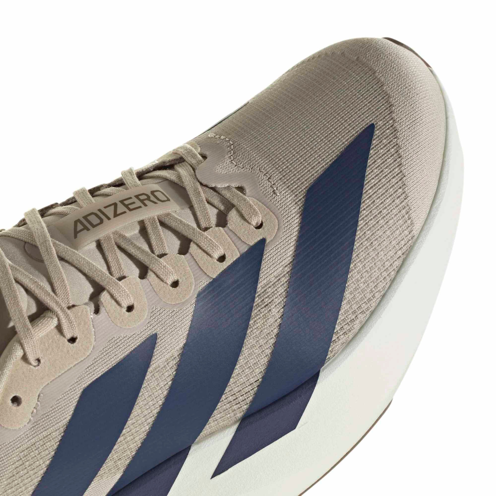 adidas Men's Adizero EVO SL Running Shoes - Khaki/Night Indigo/Khaki - View 7