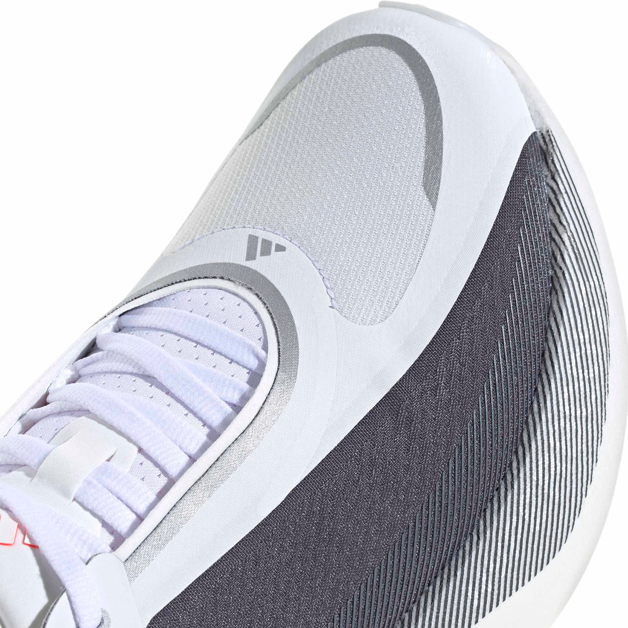 adidas Men's Hyperboost Edge Running Shoes - White/Auror Onix/Solar Turbo - View 10