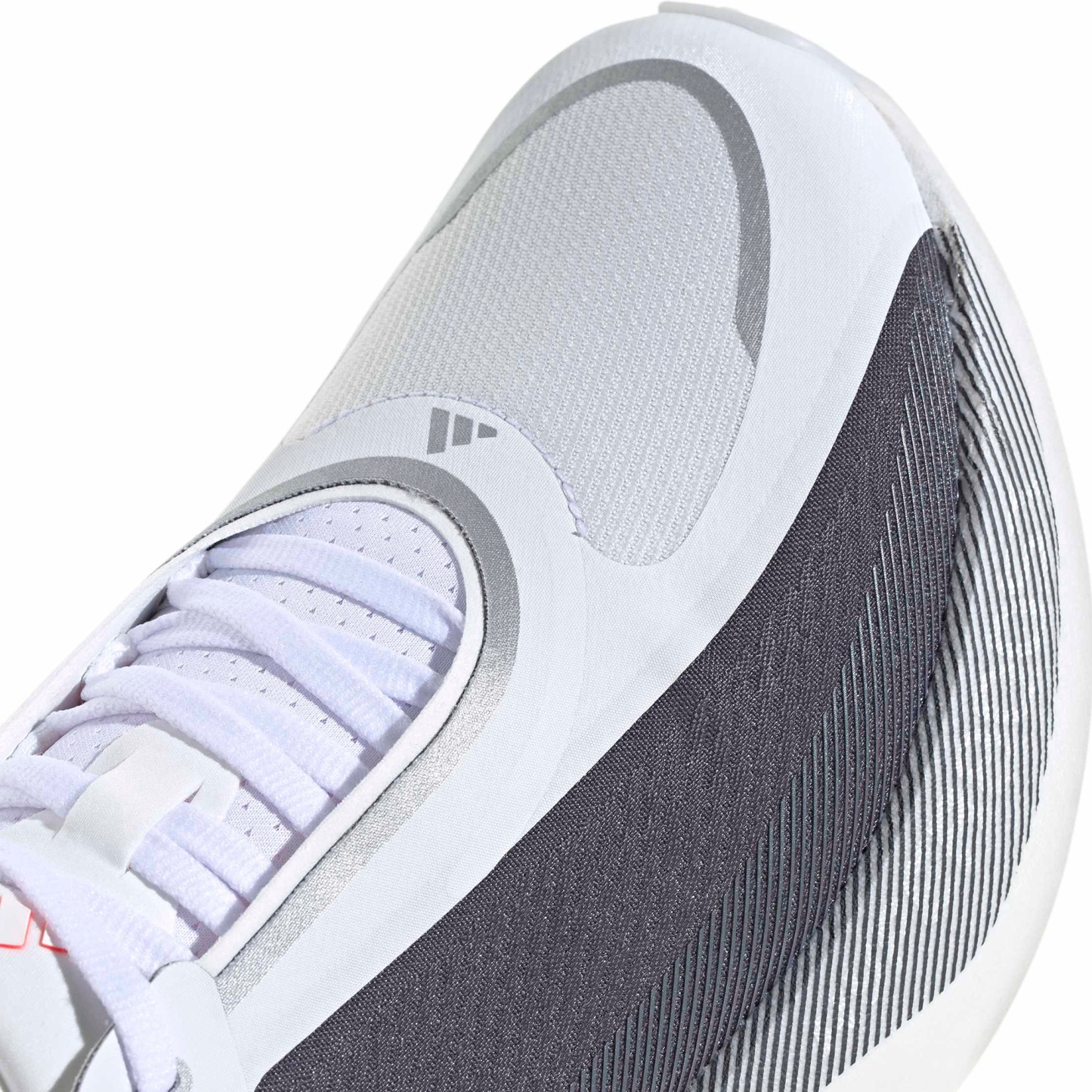 adidas Men's Hyperboost Edge Running Shoes - White/Auror Onix/Solar Turbo - View 10