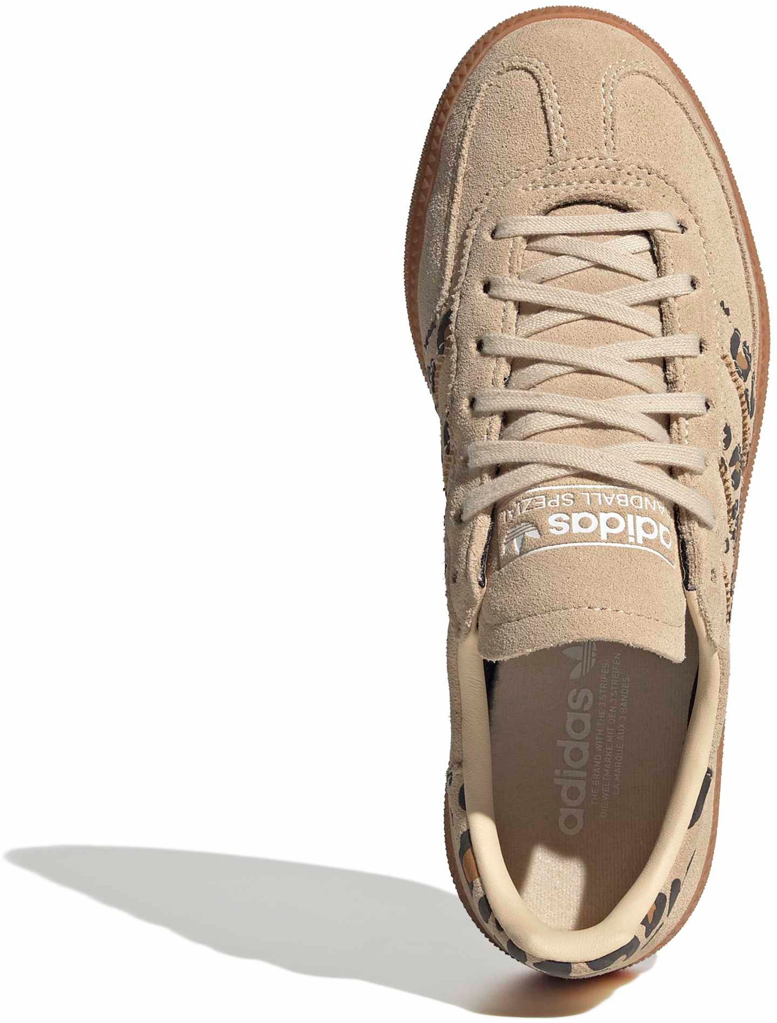 adidas Kids' Grade School Handball Spezial Shoes - Sand Strata/White/Mesa - View 2