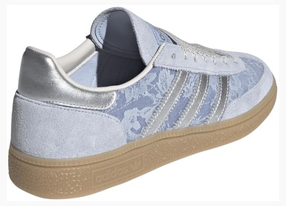 adidas Women's Handball Spezial Shoes - Crystal Sky/Silver Met/Chalk White - View 5
