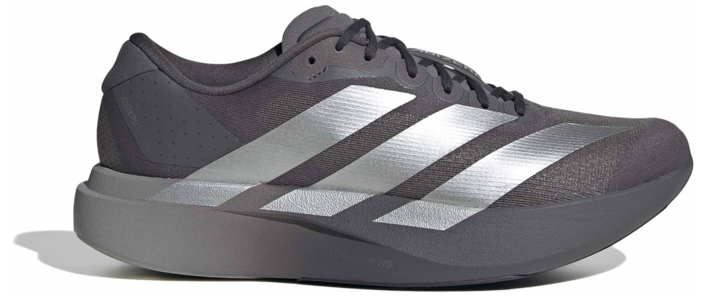 adidas Men's Adizero EVO SL Running Shoes - Grey Strata - View 1