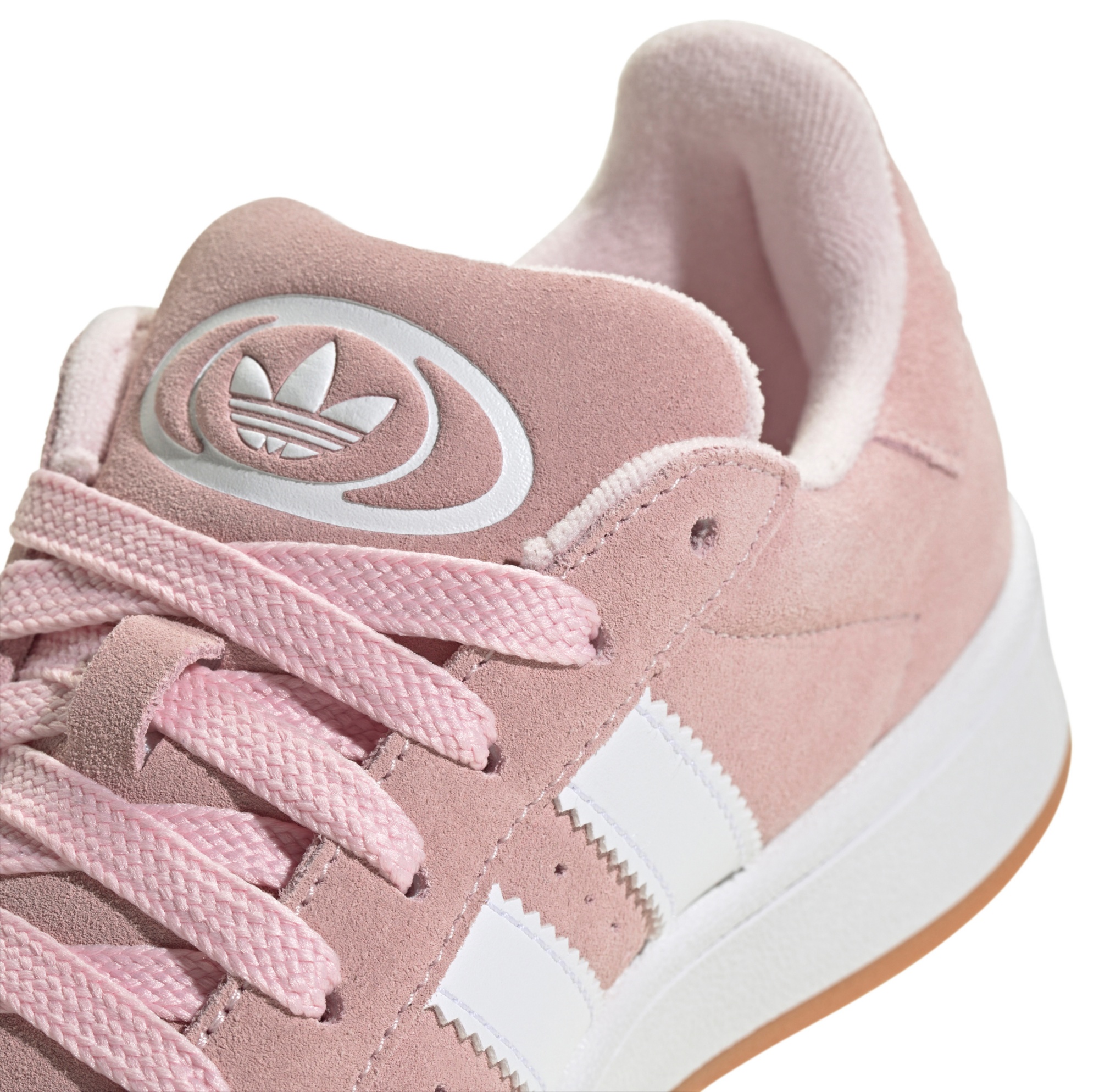adidas Kids' Grade School Campus 00s Shoes - Pink/White - View 2