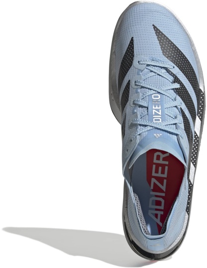 adidas Men's Adizero Adios Pro 5 Running Shoes - Clear Sky/Carbon/Silver Sky/Silver Metallic - View 2