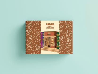 1940s Train Cabin Book Nook | Anavrin (Motion Scene)