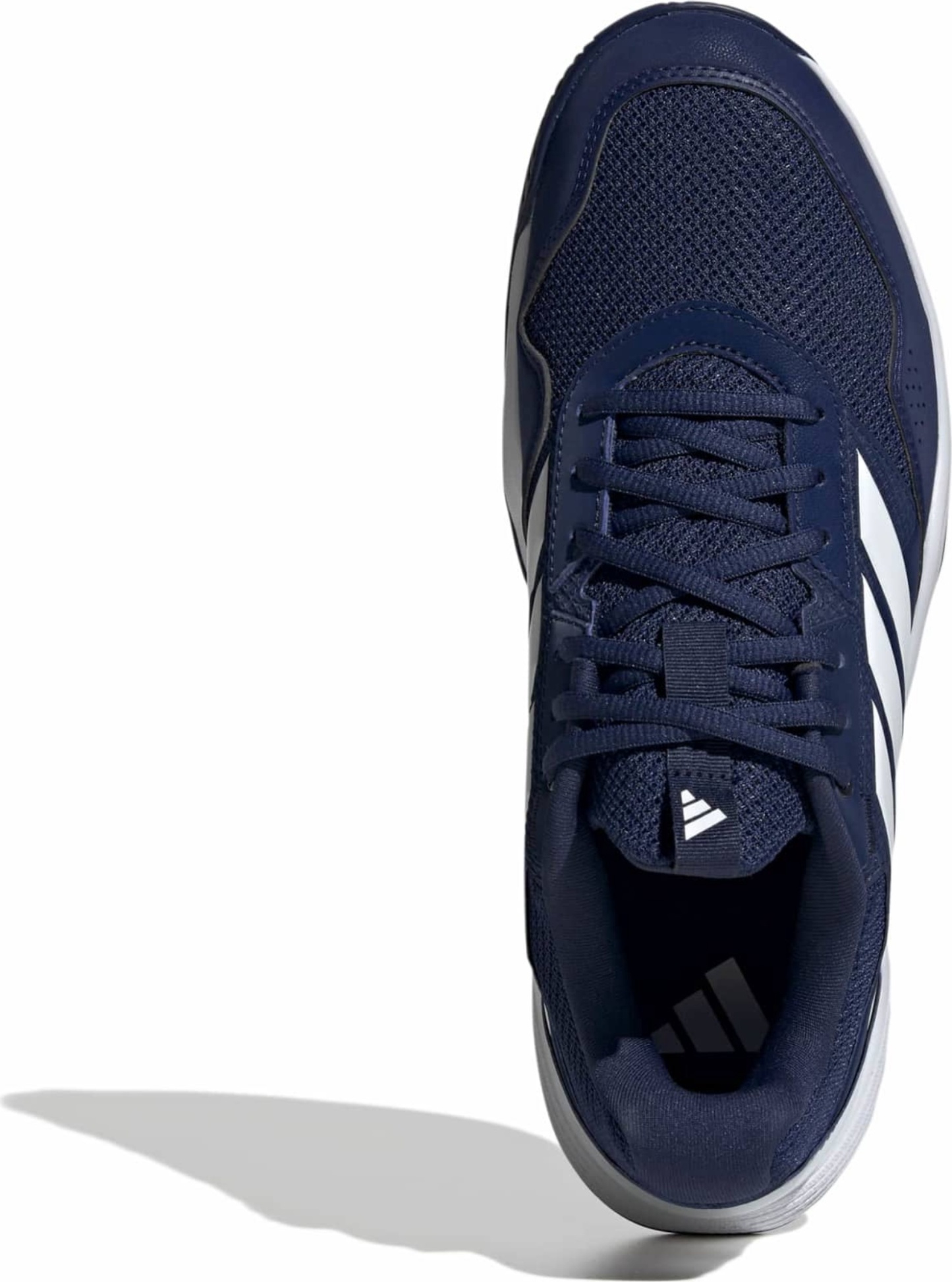 adidas Men's GameCourt 3 All Court Tennis Shoes - Dark Blue/Ftwr White/Core Blk - View 2