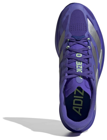 adidas Men's Adizero EVO SL EXO Running Shoes - Solar Purple/Silver Met./Pure Purple - View 2