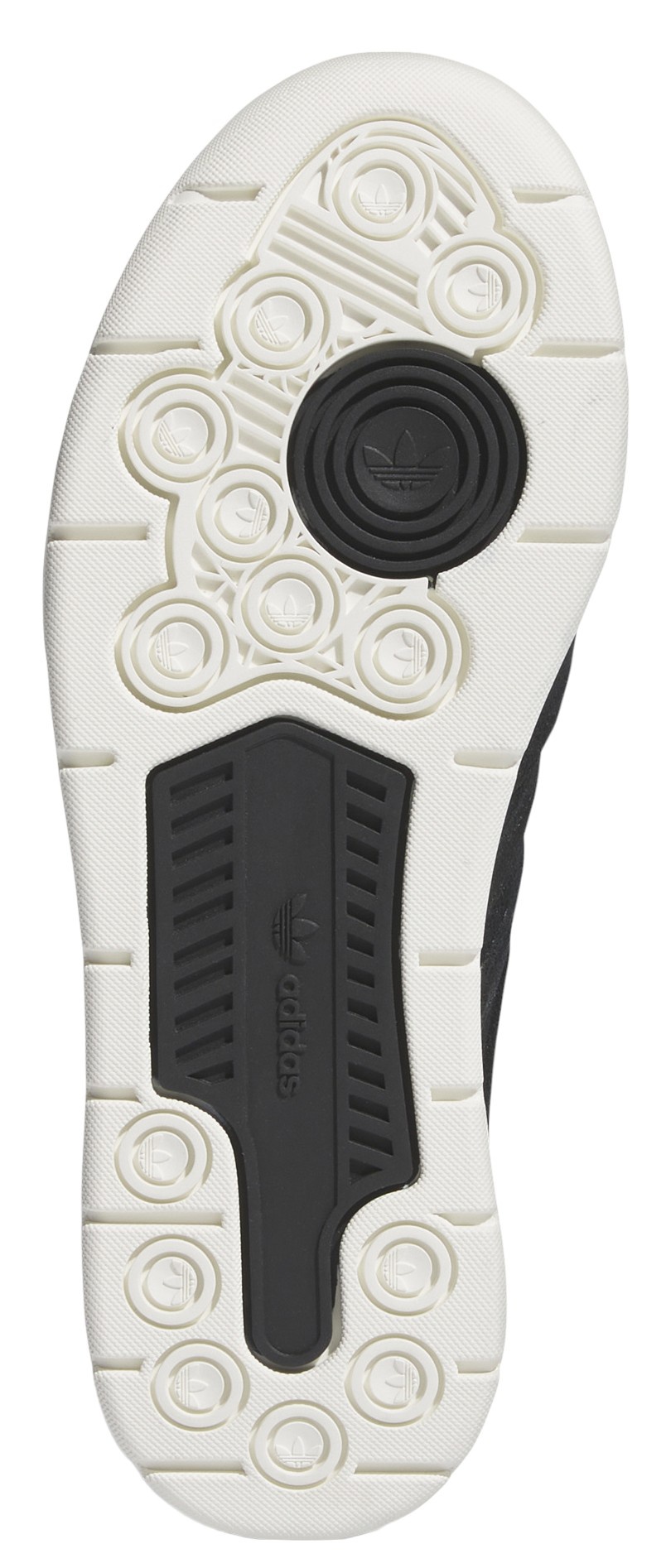 adidas Women's Rivalry Mule - Black/Black/Off White - View 3