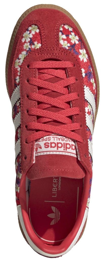 adidas Kids' Grade School Handball Spezial Shoes - Red/White - View 2