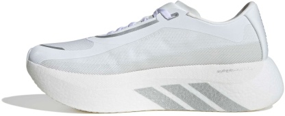 adidas Men's Hyperboost Edge Running Shoes - White/Silver Mtllc/Zero - View 5