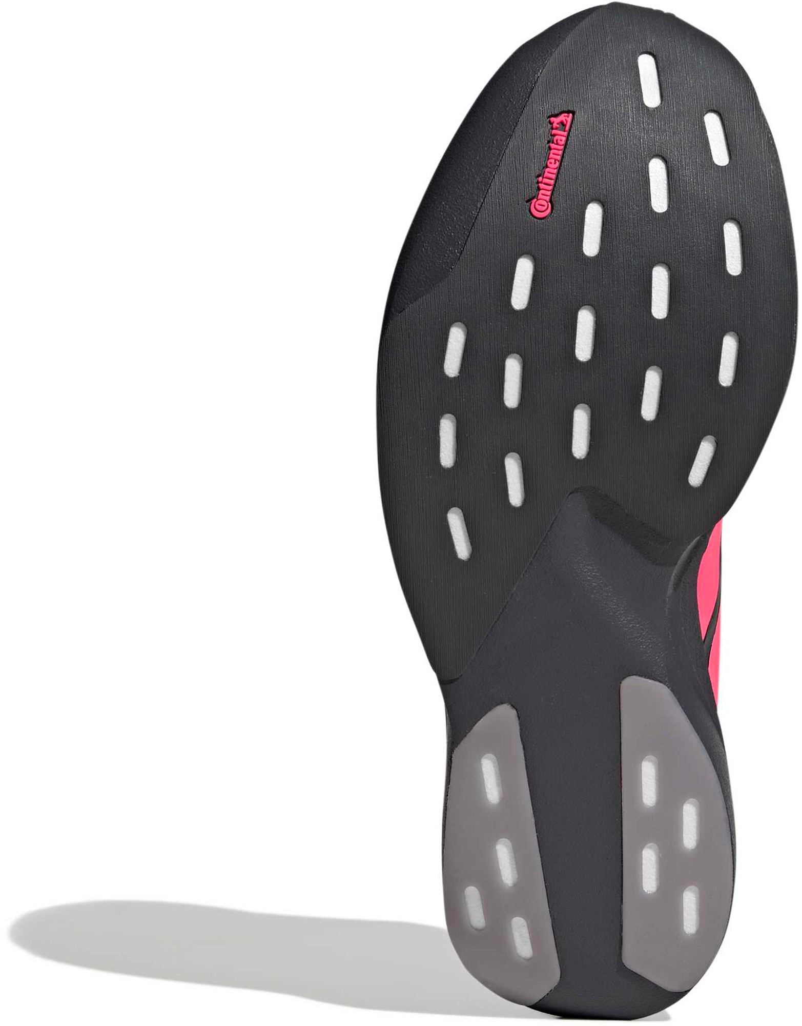 adidas Men's Adizero EVO SL Running Shoes - Black/Solar Turbo/Iron Mtllc - View 3