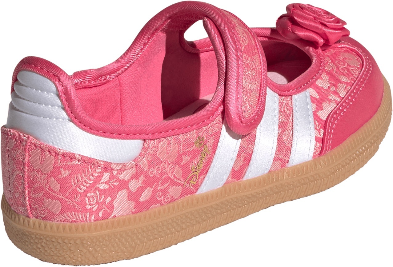adidas x Disney Princess Kids' Preschool Samba Jane Shoes - Pink/White - View 5