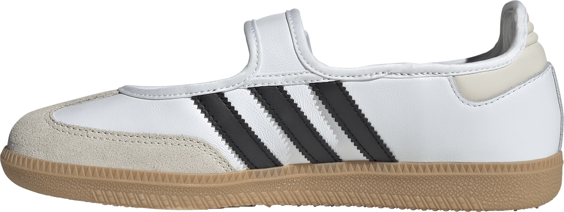 adidas Women's Samba Jane Shoes - White/Alumina - View 4