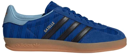 adidas World Cup Gazelle Indoor Shoes - Collegiate Royal/Core Black/Supplier Colour - View 1