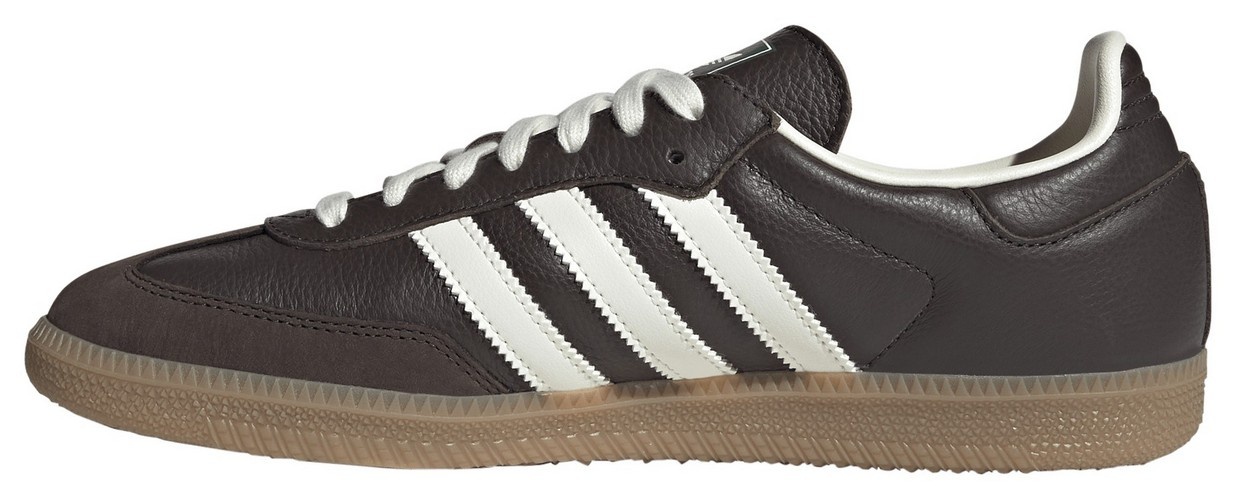 adidas Samba OG Shoes - Brown/White - View 4