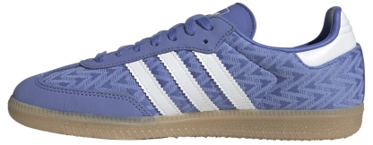 adidas Women's Samba OG Shoes - Real Lilac/Ftwr White/Gold Met - View 4