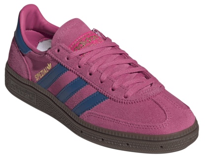 adidas Kids' Grade School Handball Spezial Shoes - Shock Pink/Dark Marine/Gum - View 5