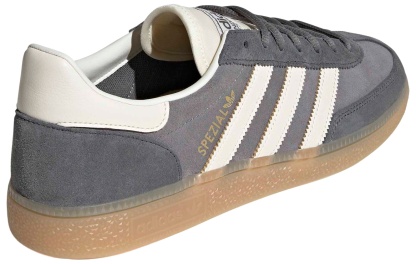 adidas Men's Handball Spezial Shoes - Grey Four/Off White/Grey Five - View 5