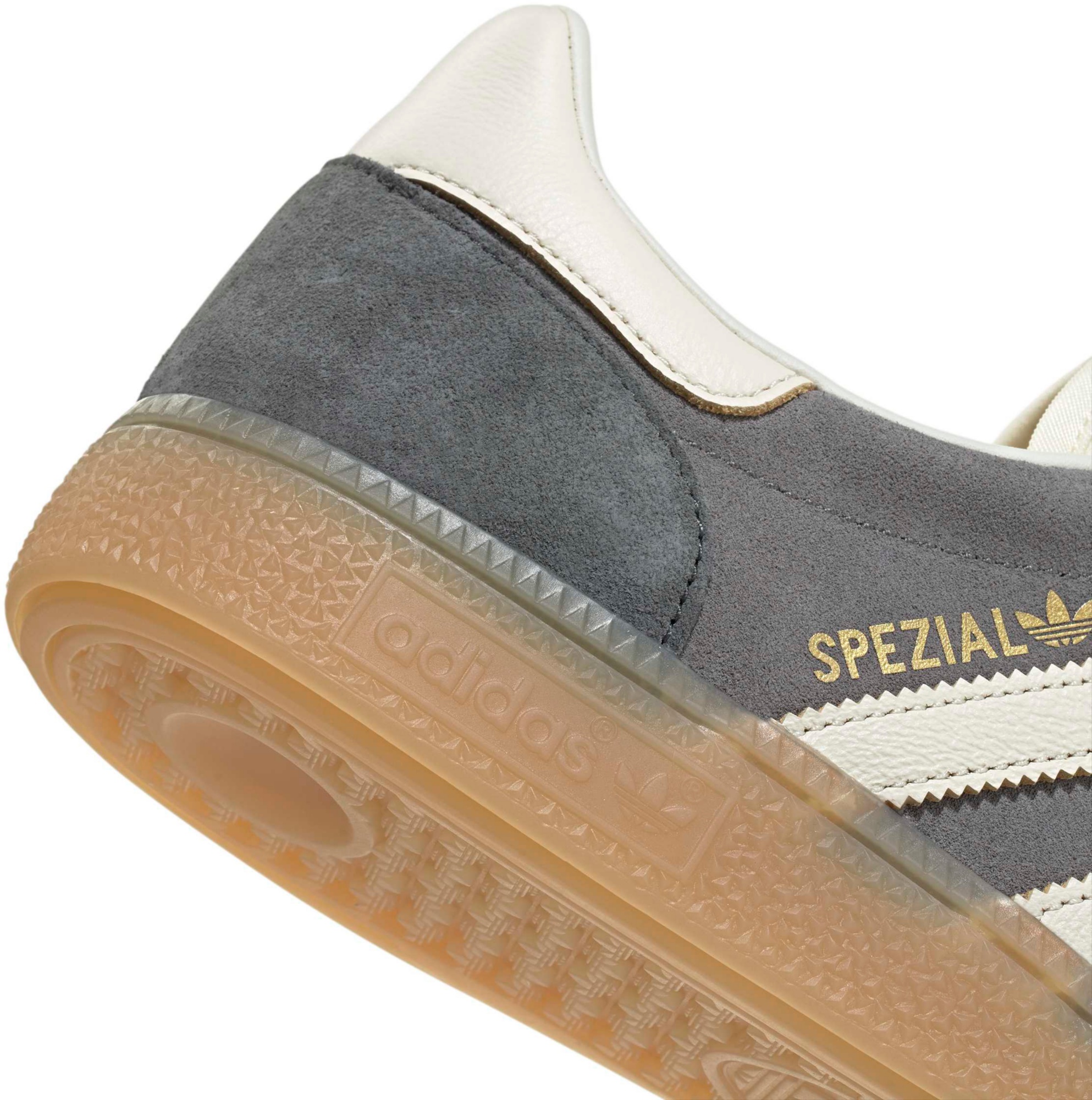 adidas Men's Handball Spezial Shoes - Grey Four/Off White/Grey Five - View 8