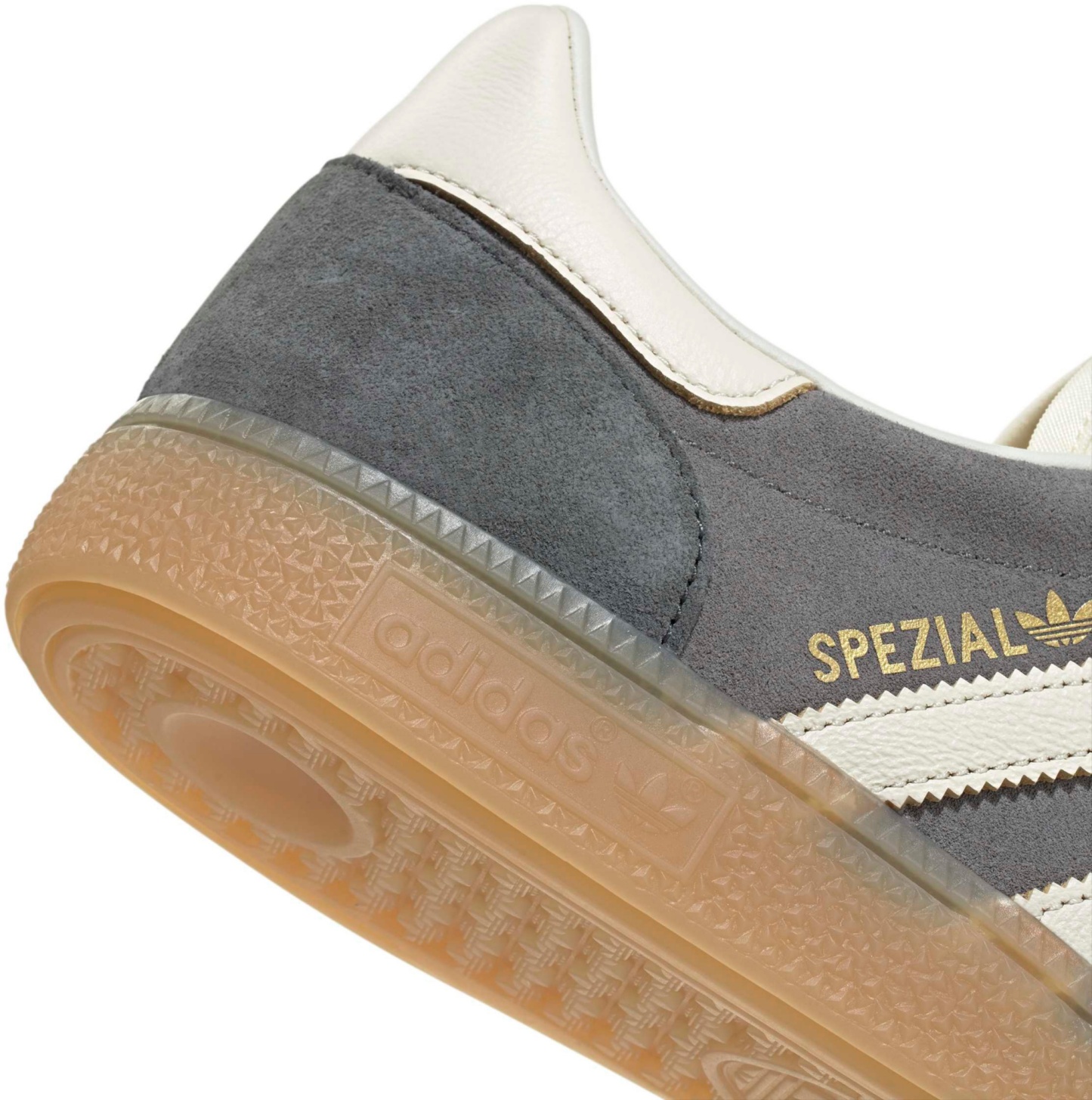 adidas Men's Handball Spezial Shoes - Grey Four/Off White/Grey Five - View 8