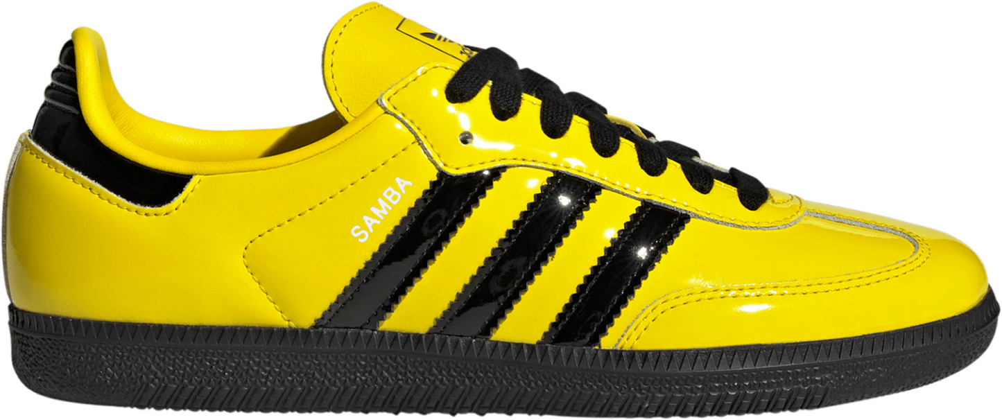 adidas Women's Samba OG Shoes - Yellow - View 1