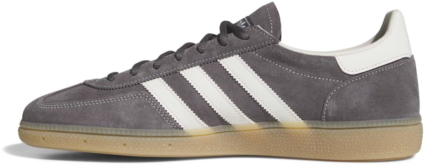 adidas Men's Handball Spezial Shoes - Grey Strata/White - View 4