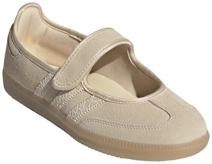 adidas Women's Samba Jane Shoes - Suede/Croc Sand Strata - View 6