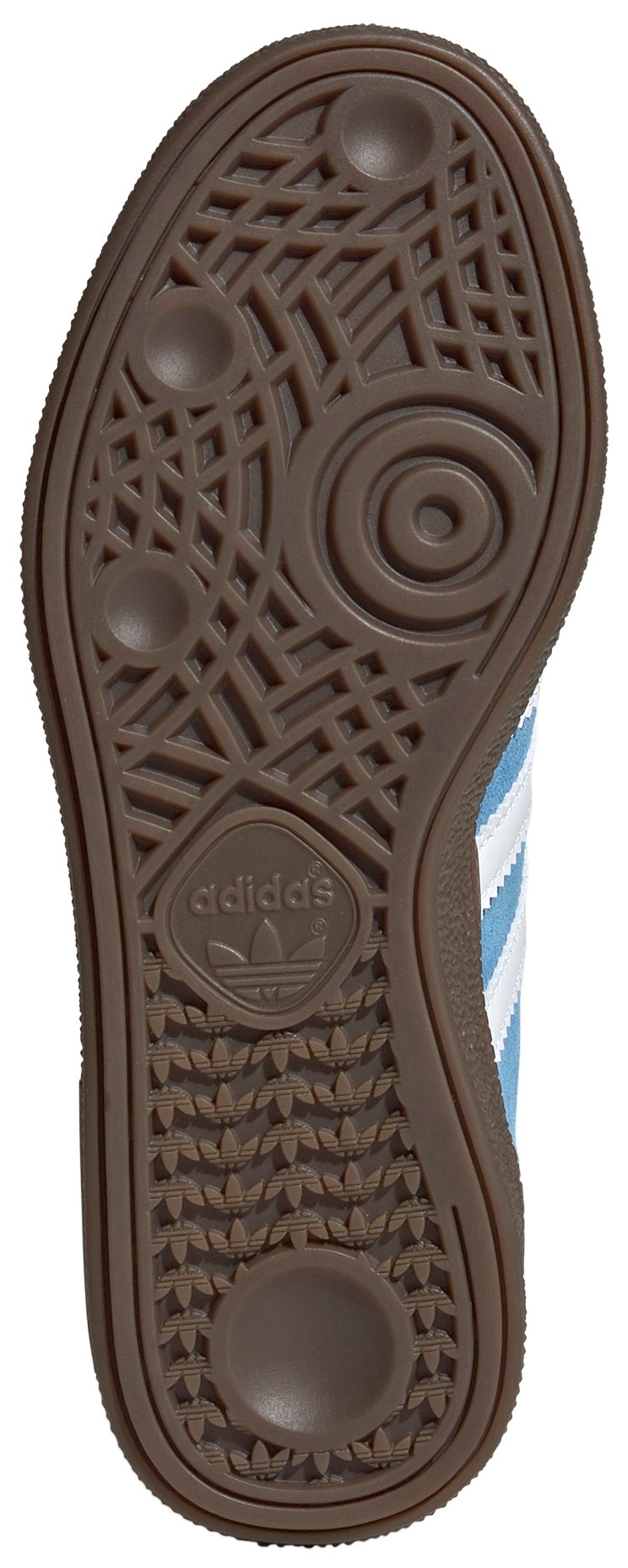 adidas Kids' Grade School Handball Spezial Shoes - White/Blue - View 3